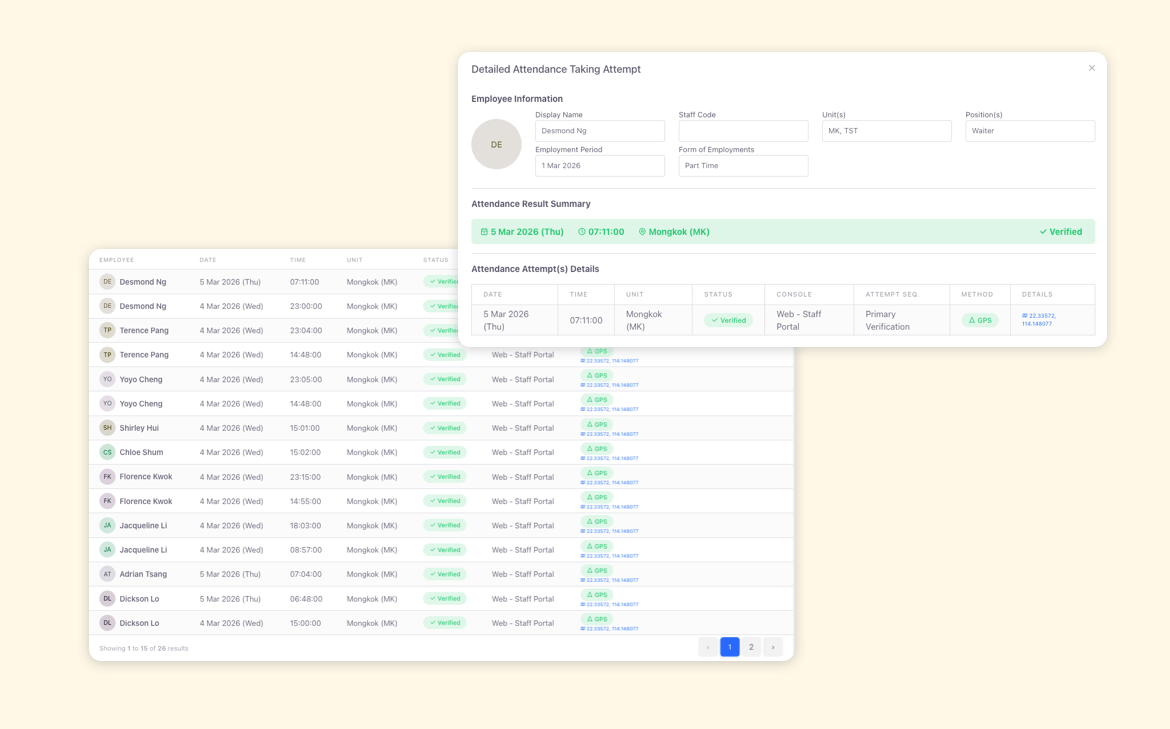 AI Scheduling / AI Roster